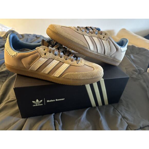 Wales Bonner Nylon Samba Desert Sz 8 - Picture 2 of 12